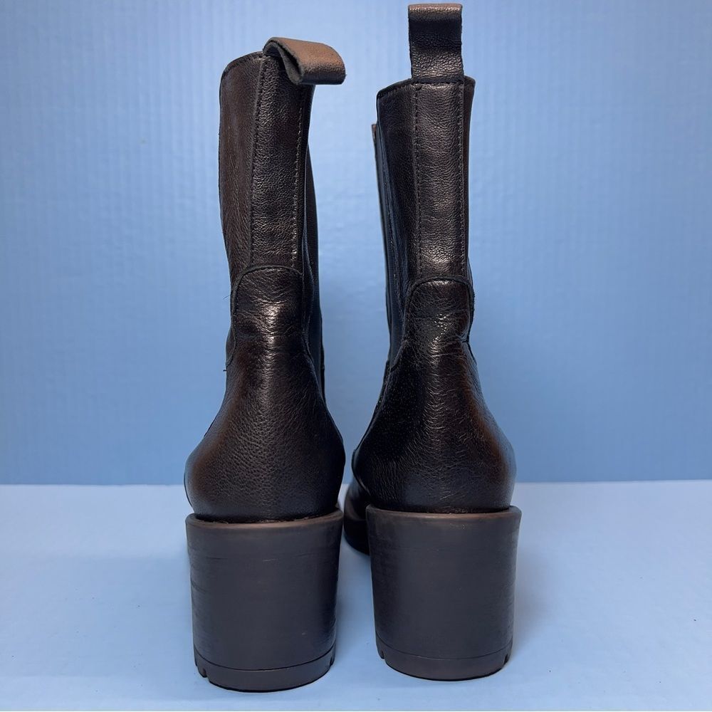 Emanuele Crasto Womens Black Leather Chelsea Boots‎ EU39/US8.5-9 - Picture 5 of 16